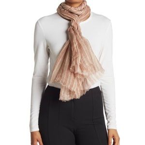 ⚠️$2,200 NWT Brunello Cucinelli Striped Linen Scarf